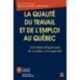 La qualité du travail et de l’emploi au Québec. Données empiriques et cadres conceptuels : Chapter 3