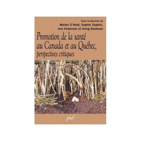 Promotion de la santé au Canada et au Québec, perspectives critiques : Chapter 1