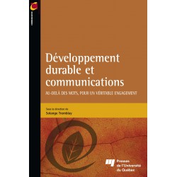 Développement durable et communications sous la direction de Sophie Tremblay : Chapter 4