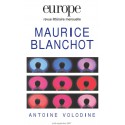Revue Europe - numéro 940 - 941 Maurice Blanchot : Chapter 1