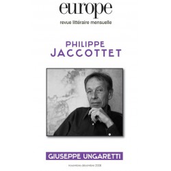 Revue Europe : Philippe Jaccottet : Chapter 2