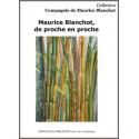 Maurice Blanchot, de proche en proche : Chapter 8