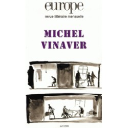 Revue littéraire Europe : Michel Vinaver : Table of contants