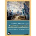 Propriété et expropriations des coopératives à l’autogestion généralisée, Karl Marx et Friedrich Engels