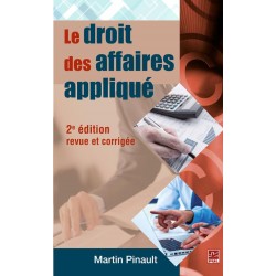 Le droit des affaires appliqué de Martin Pinault : Chapter 7