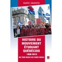 Histoire du mouvement étudiant québécois 1956-2013. Des Trois Braves aux carrés rouges, de Marc Simard : Contents